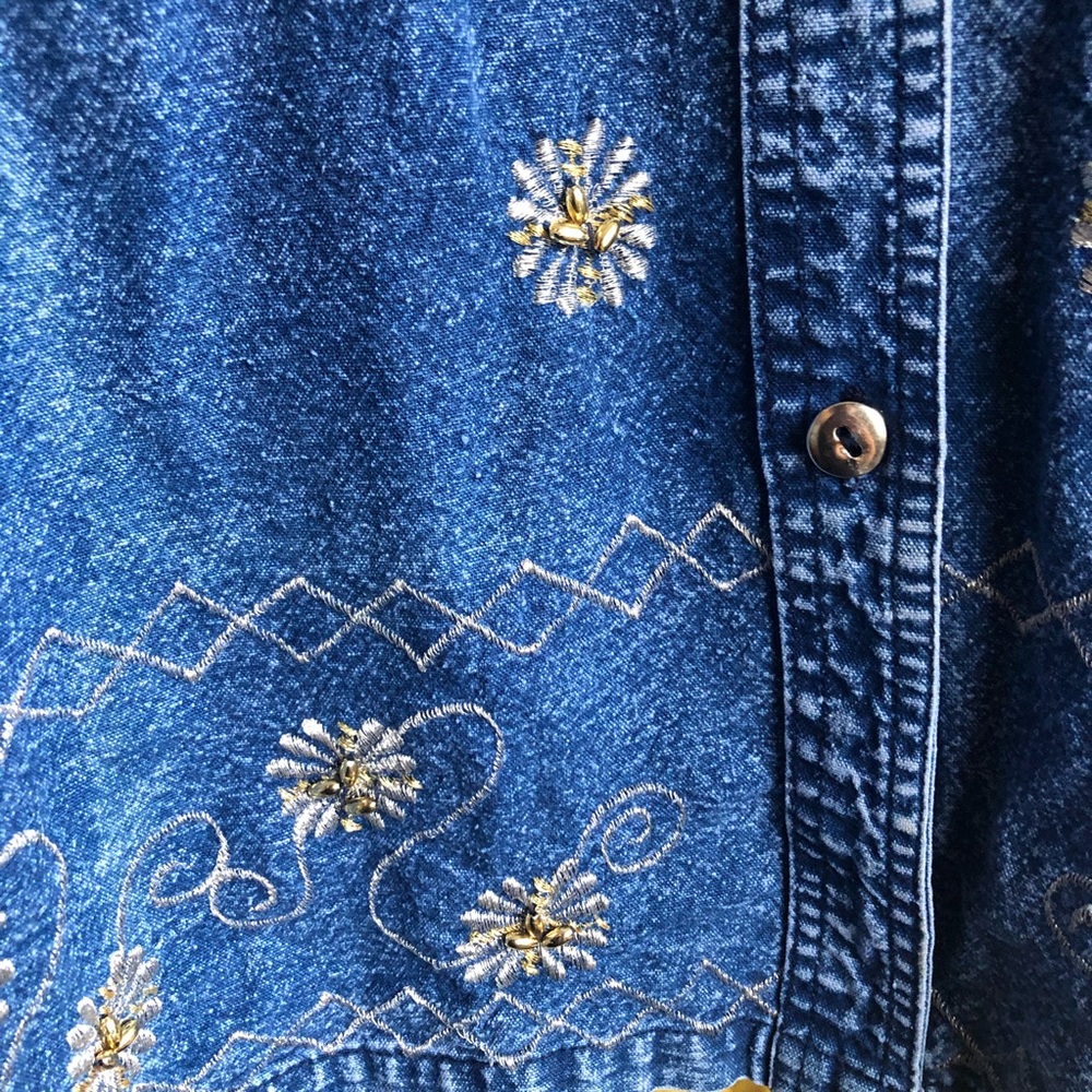 Denim Button Up - Picture 6 of 9